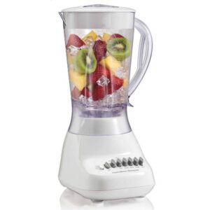 HAMILTON BEACH BLENDER PLASTIC WHITE 10SP